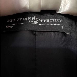 Peruvian Connection “Decades” statement alpaca coatRetails 899.00 selling 250.00